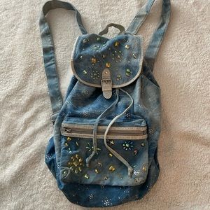 Denim Justice backpack
